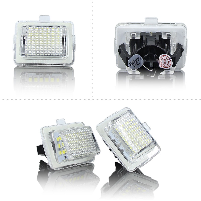 MB LED Numerių apšvietimas W204 W212 W216 W221 W207 CANBUS 18SMD