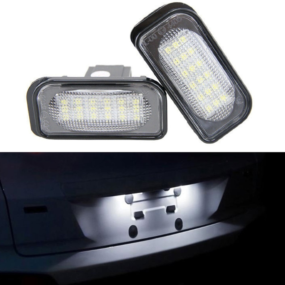 MB LED Numerių apšvietimas C E CLS SLK serijoms CANBUS 18SMD