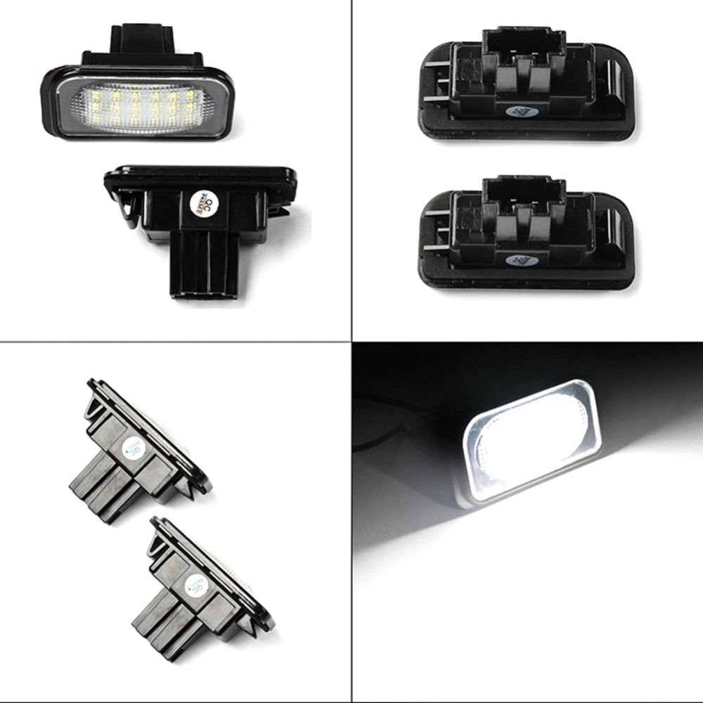 MB LED Numerių apšvietimas C E CLS SLK serijoms CANBUS 18SMD