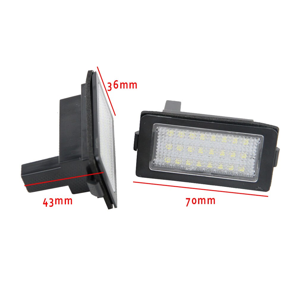 BMW E38 Numerių apšvietimas CANBUS 24SMD 