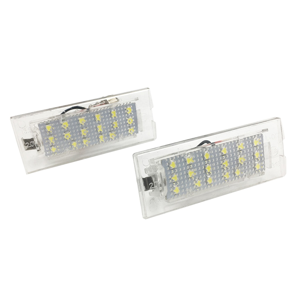 BMW E53 X5 E83 X3 Numerių apšvietimas CANBUS 18SMD