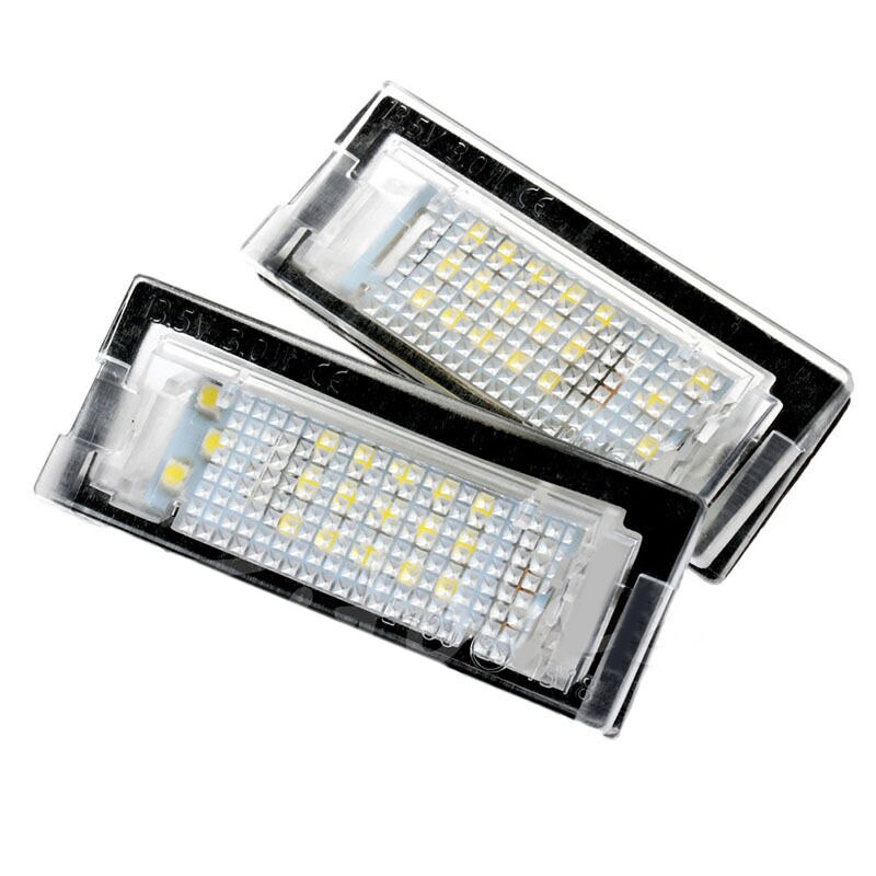 BMW E39 universalui Numerių apšvietimas CANBUS 18SMD