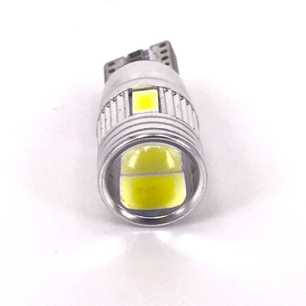 LED lemputė T10 W5W 6SMD CANBUS (su stikliuku)