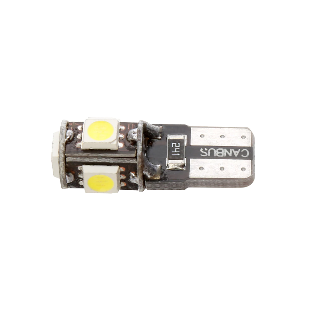 LED lemputė T10 W5W 5SMD CANBUS