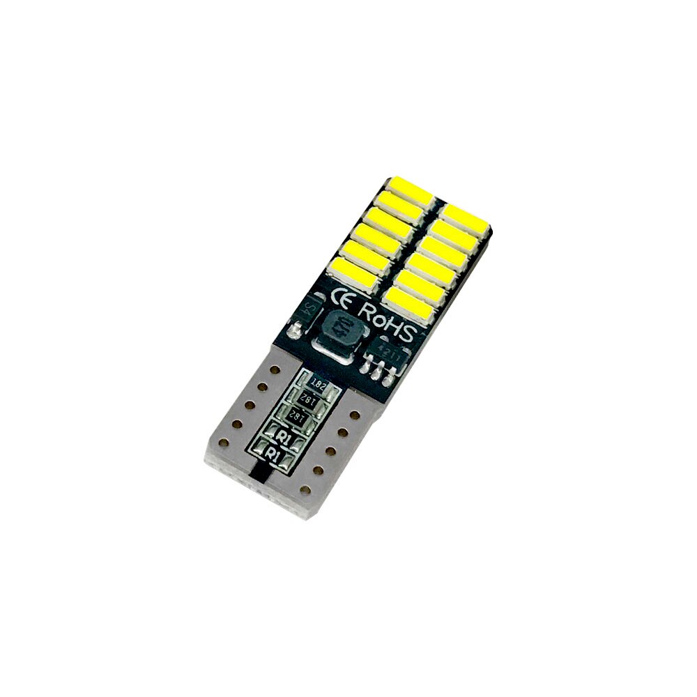 LED lemputė T10 W5W 24SMD CANBUS (dvipusė)