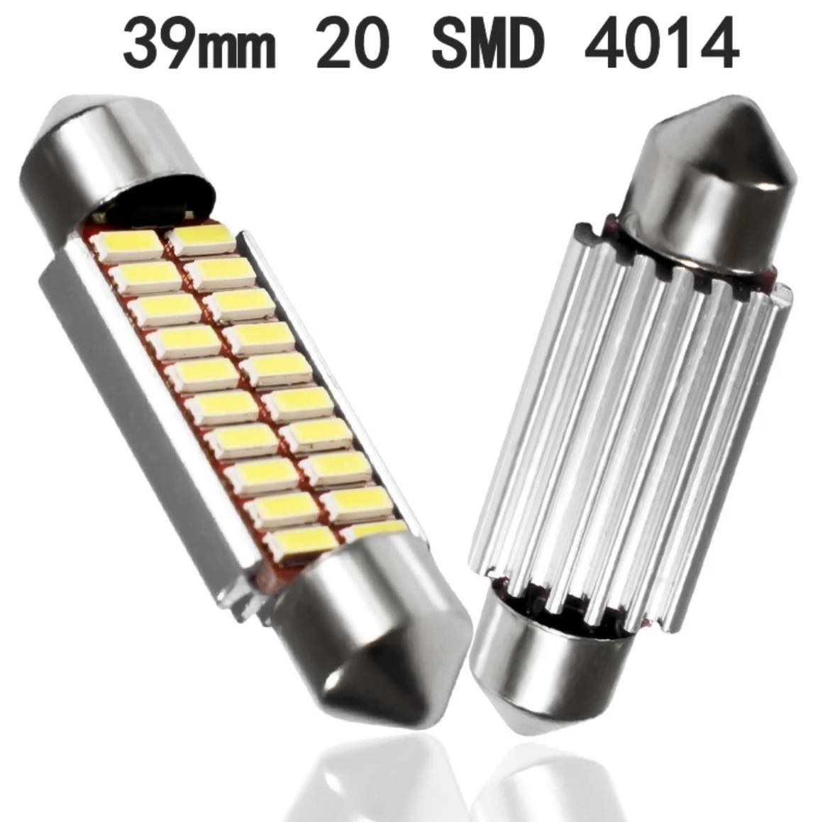LED lemputė Festoon C5W 39mm 20SMD CANBUS