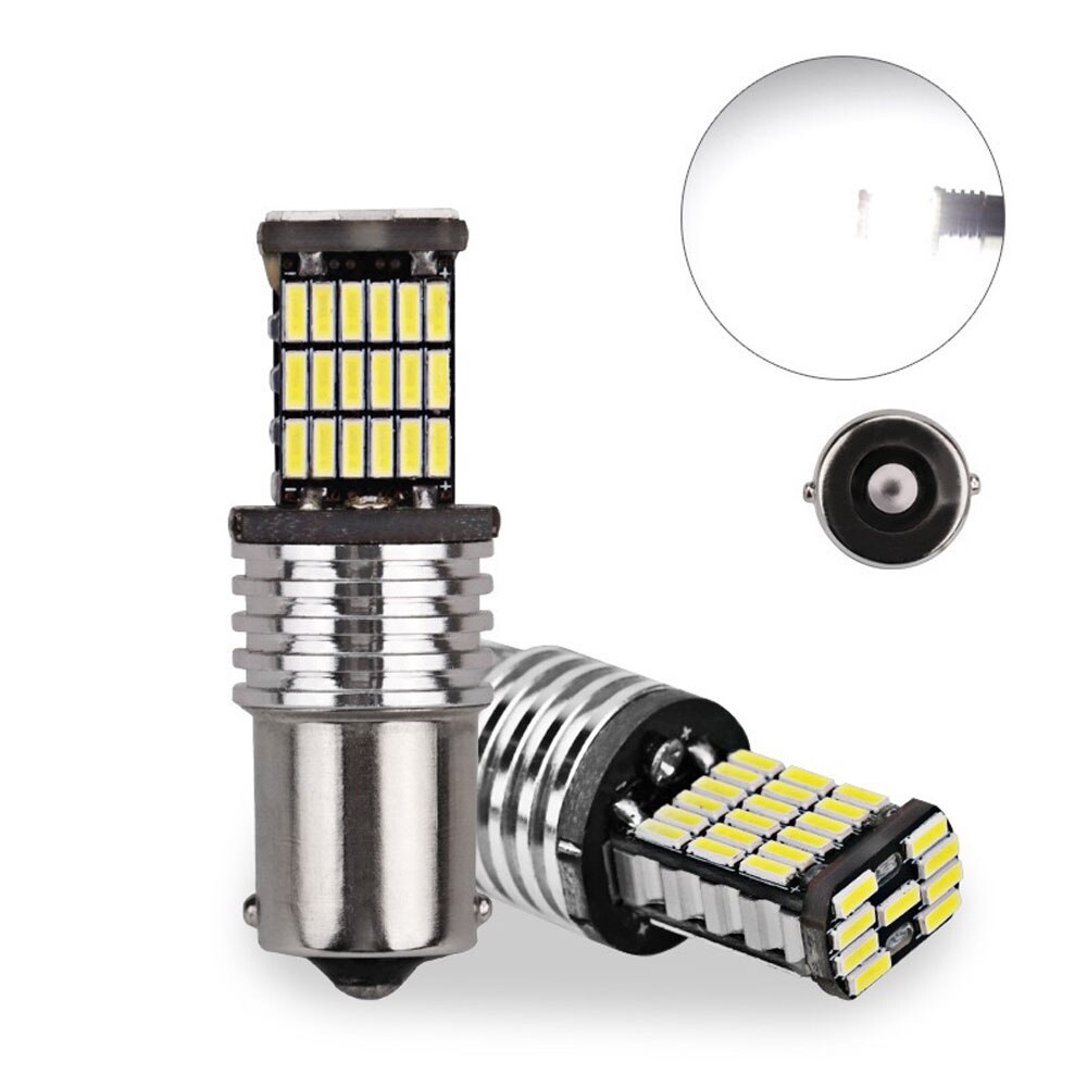 LED lemputė atbuliniui P21W BA15S 1156 45SMD CANBUS