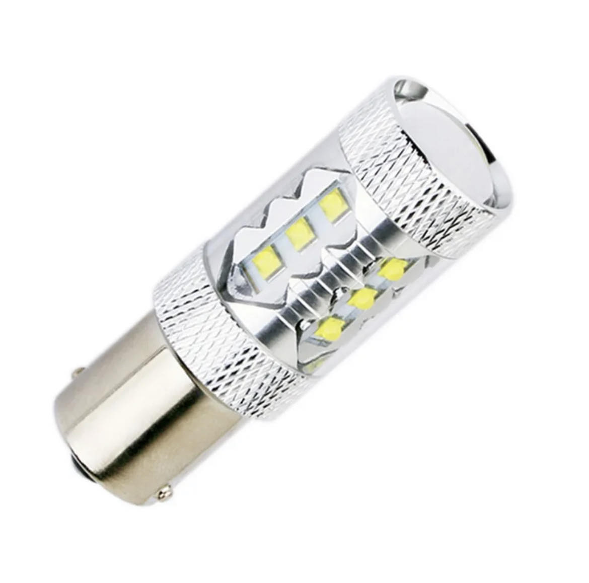 LED lemputė atbuliniui P21W BA15S 1156 16SMD CANBUS