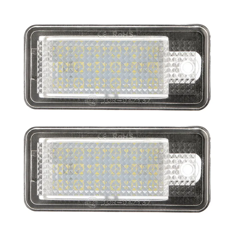 Audi A3 A4 A5 A6 A8 Q7 LED Numerių apšvietimas CANBUS 18SMD