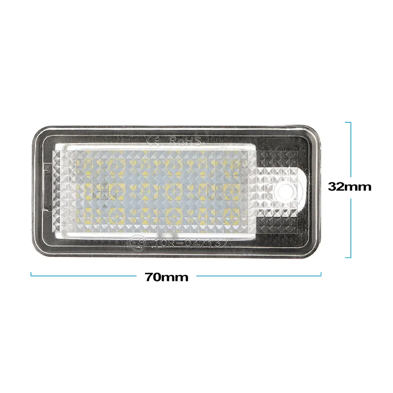 Audi A3 A4 A5 A6 A8 Q7 LED Numerių apšvietimas CANBUS 18SMD
