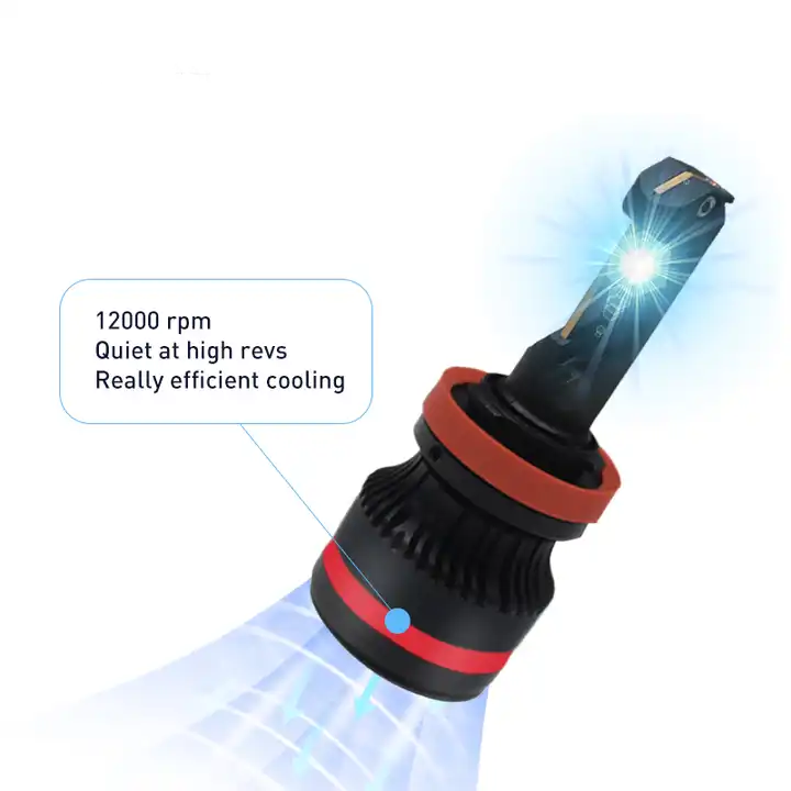 HB4 9006 LED lemputės S11 Rutense