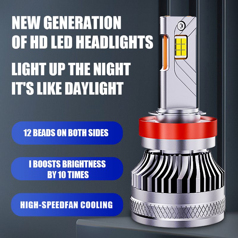 H1 LED lemputės S12 Rutense