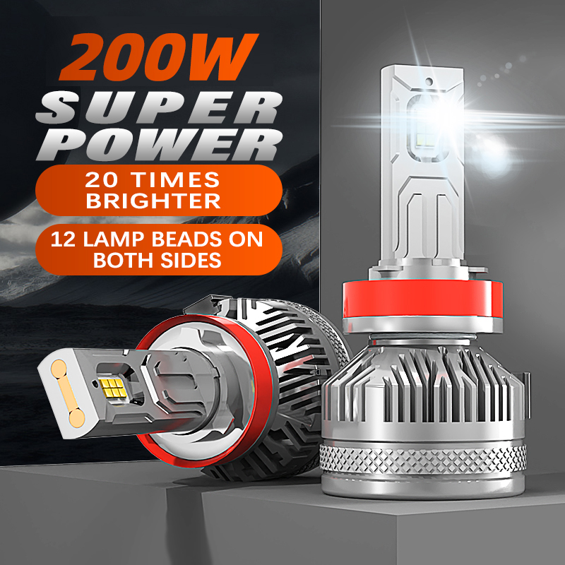 HB4 9006 LED lemputės S13 Rutense
