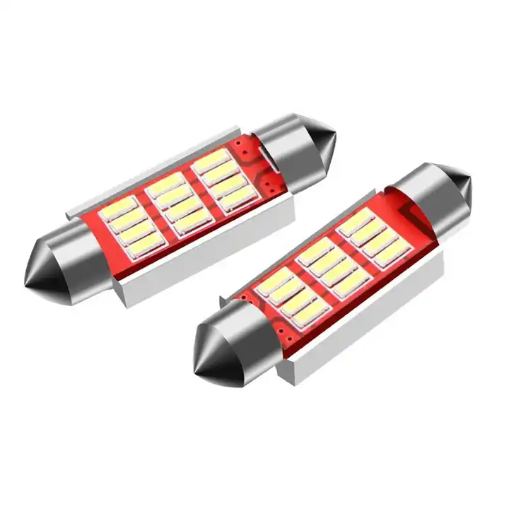 LED lemputė Festoon C5W 36mm 12SMD CANBUS