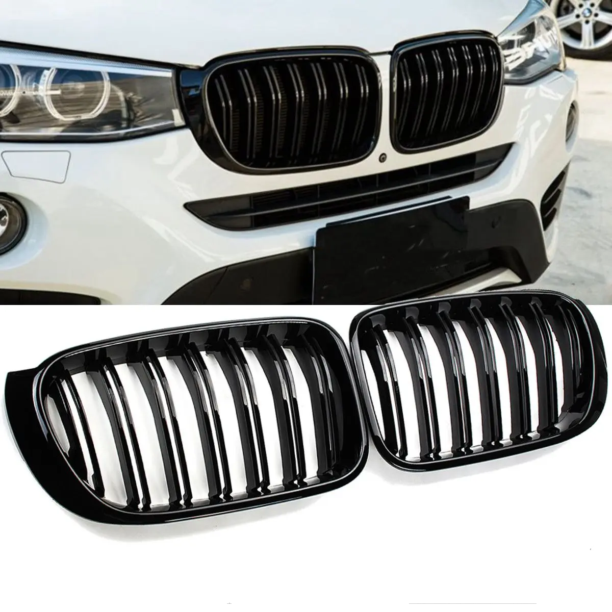 BMW F25 F26 LCI dvigubos groteles