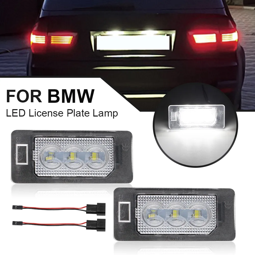 BMW Numerių apšvietimas 1, 2, 3, 4, 5, X serijoms CANBUS 3SMD