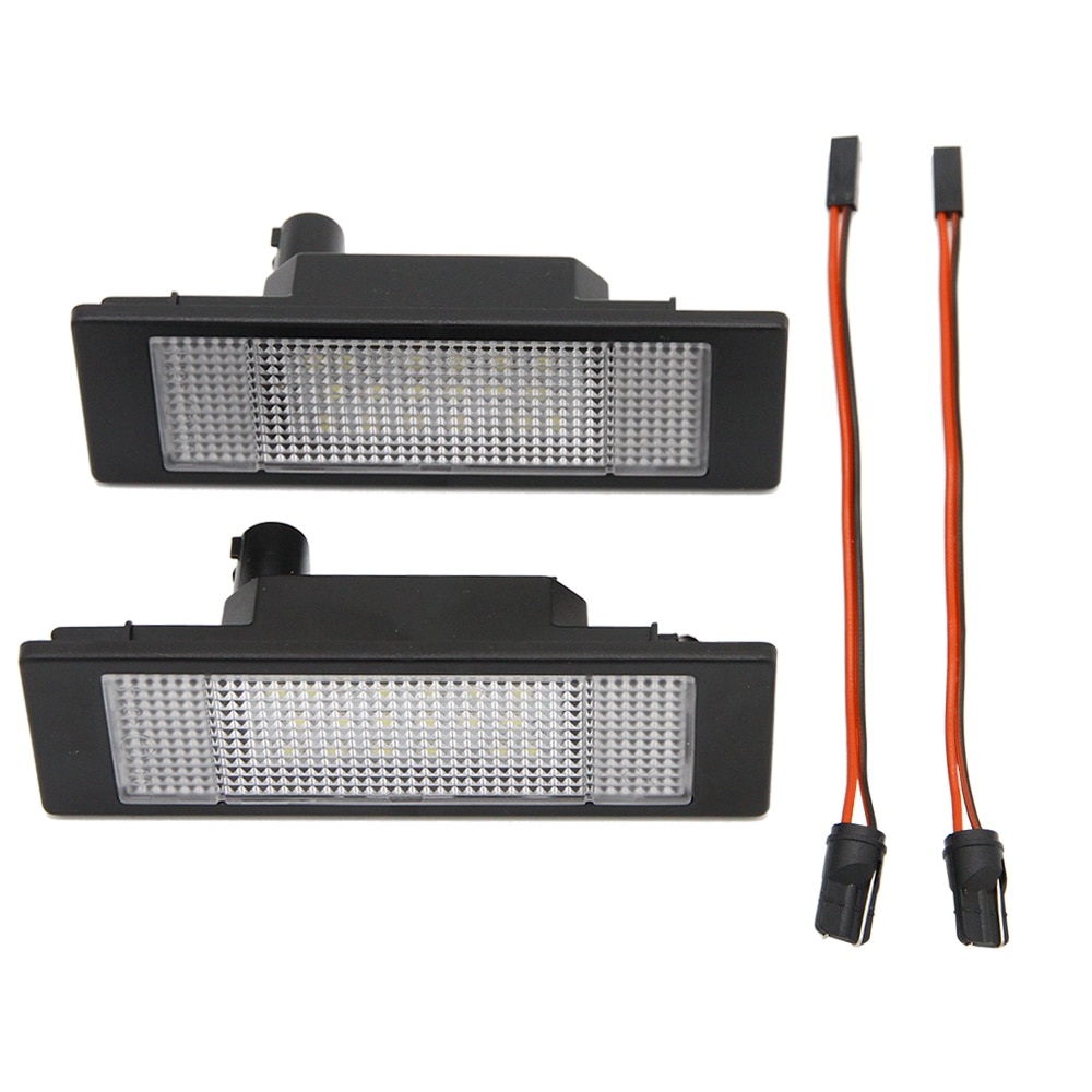 BMW Numerių apšvietimas 1, 6, Z serijai CANBUS 18 SMD (2 type)