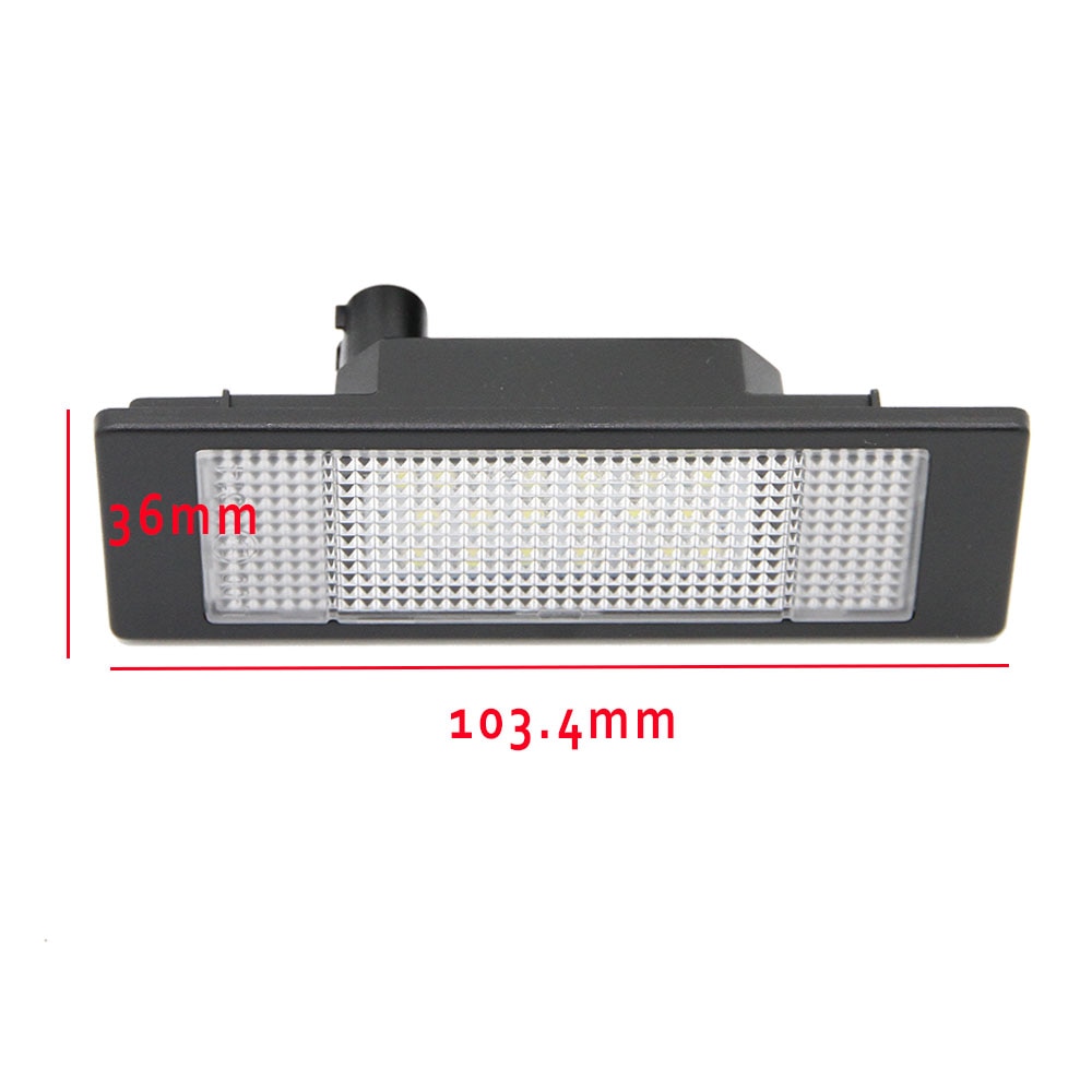BMW Numerių apšvietimas 1, 6, Z serijai CANBUS 18 SMD (2 type)