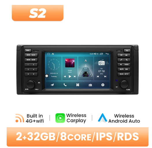 BMW E53 multimedija 8core + 2GB + 32ROM 7" *S2 