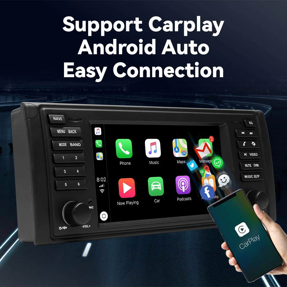 BMW E53 multimedija 8core + 6GB + 128ROM 7" *Z3 