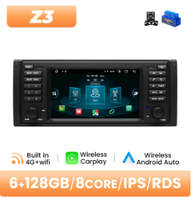 BMW E53 multimedija 8core + 6GB + 128ROM + Camera 7" *Z3