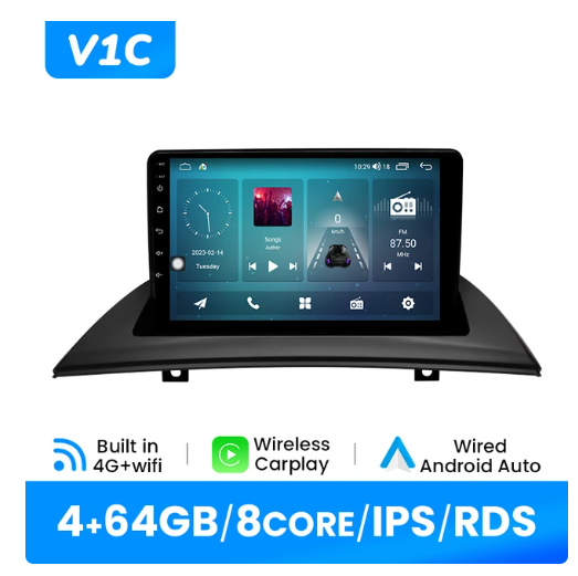 BMW E83 multimedija 8core + 4GB + 64ROM 9" *V1C