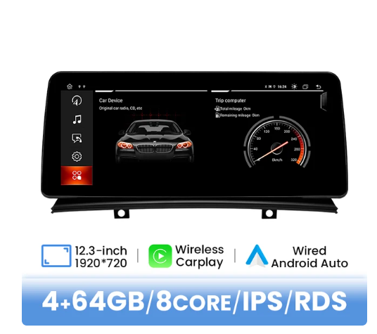 BMW E83 multimedija 8core + 4GB + 64ROM 12.3" *NOEM