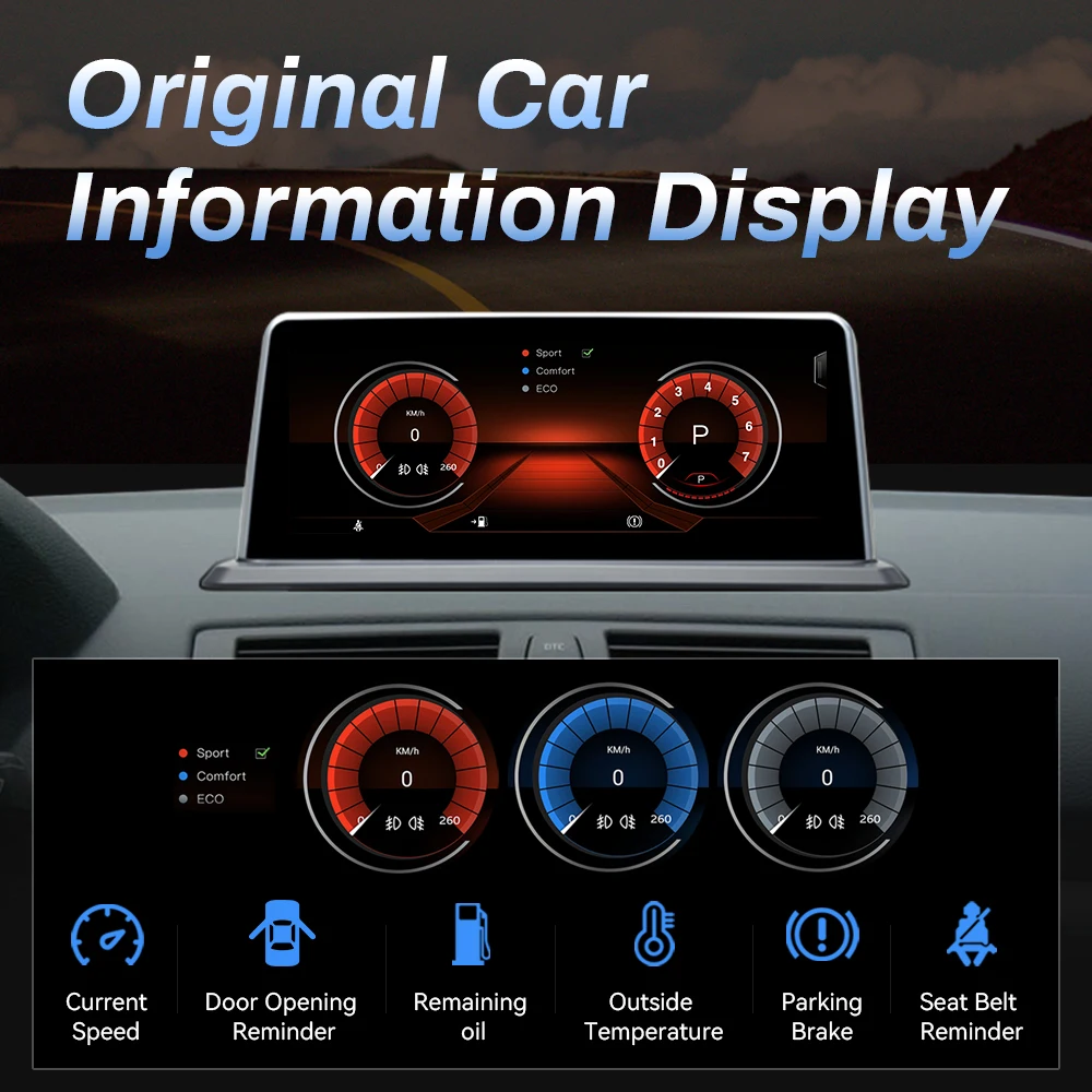 BMW E81 / E82 / E87 / E88 multimedija 4core + 2GB + 32ROM 10.25" *CCC