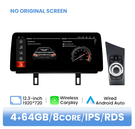 BMW E81 / E82 / E87 / E88 multimedija 8core + 4GB + 64ROM + iDrive 12.3" *NOEM
