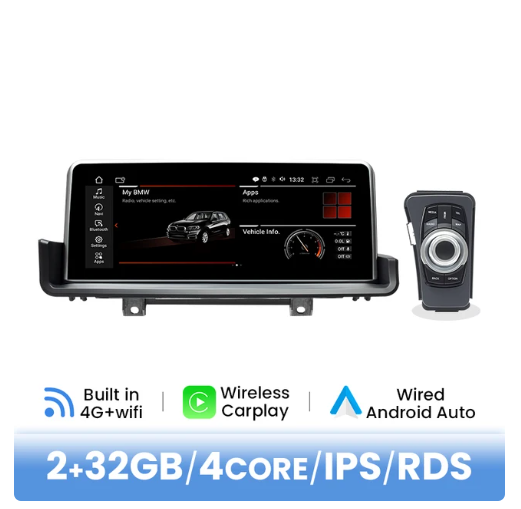 BMW E90 / E91 / E92 / E93 multimedija 4core + 2GB + 32ROM + iDrive 10.25" *NOEM