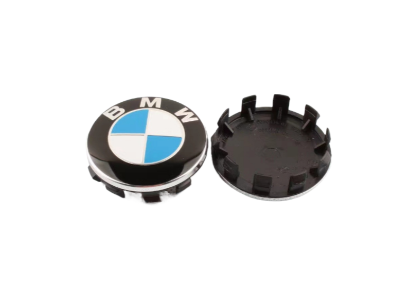 BMW ratlankiu dangteliai 56mm melyna / balta
