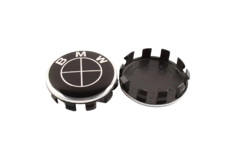 BMW ratlankiu dangteliai 56mm pilnai juodi