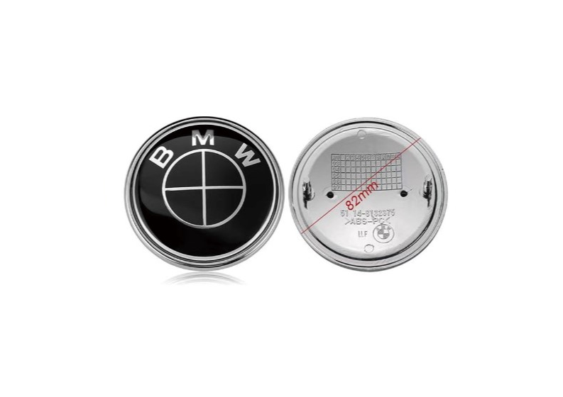 BMW zenkliukas 82mm pilnai juodas