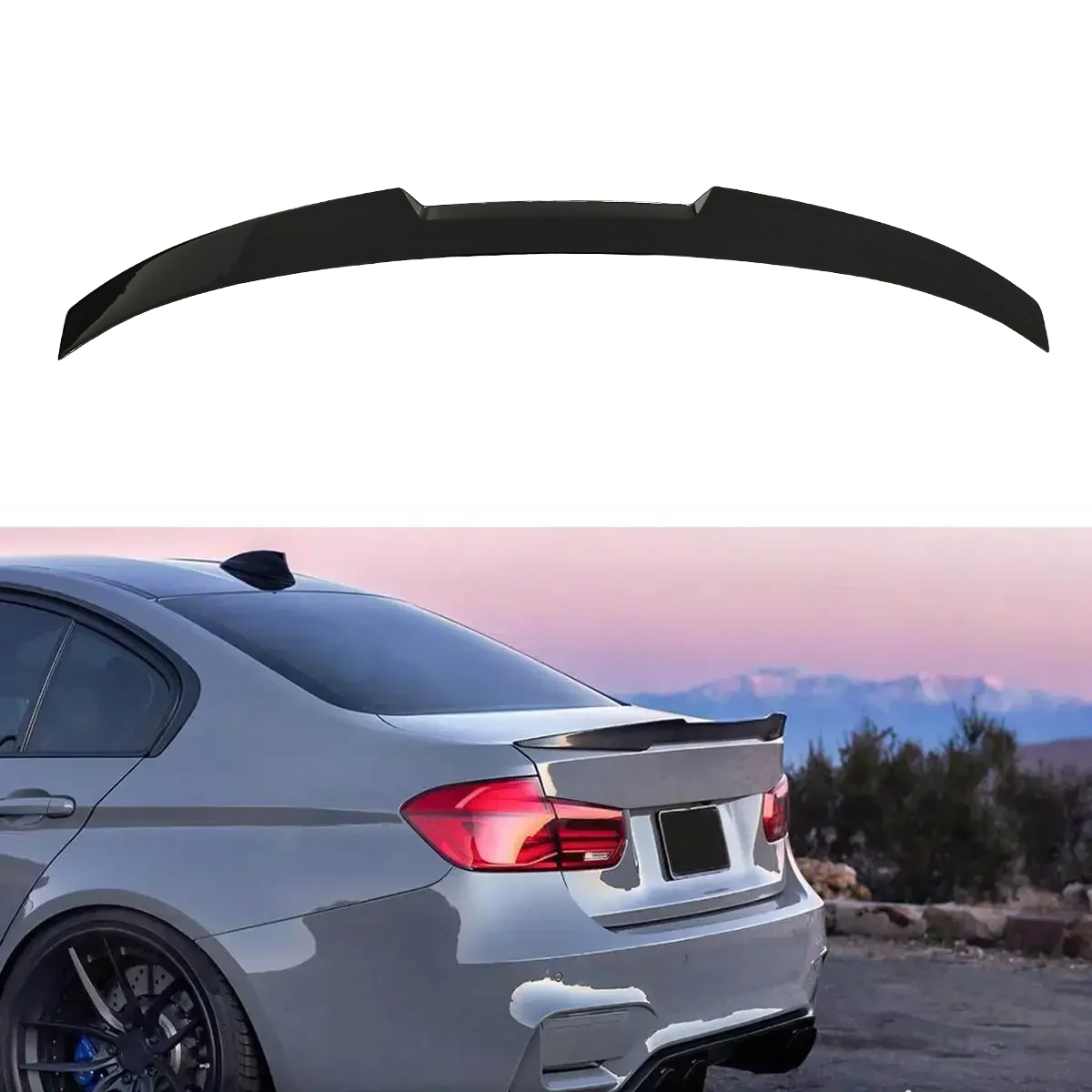 BMW F30 bagazines spoileris M4