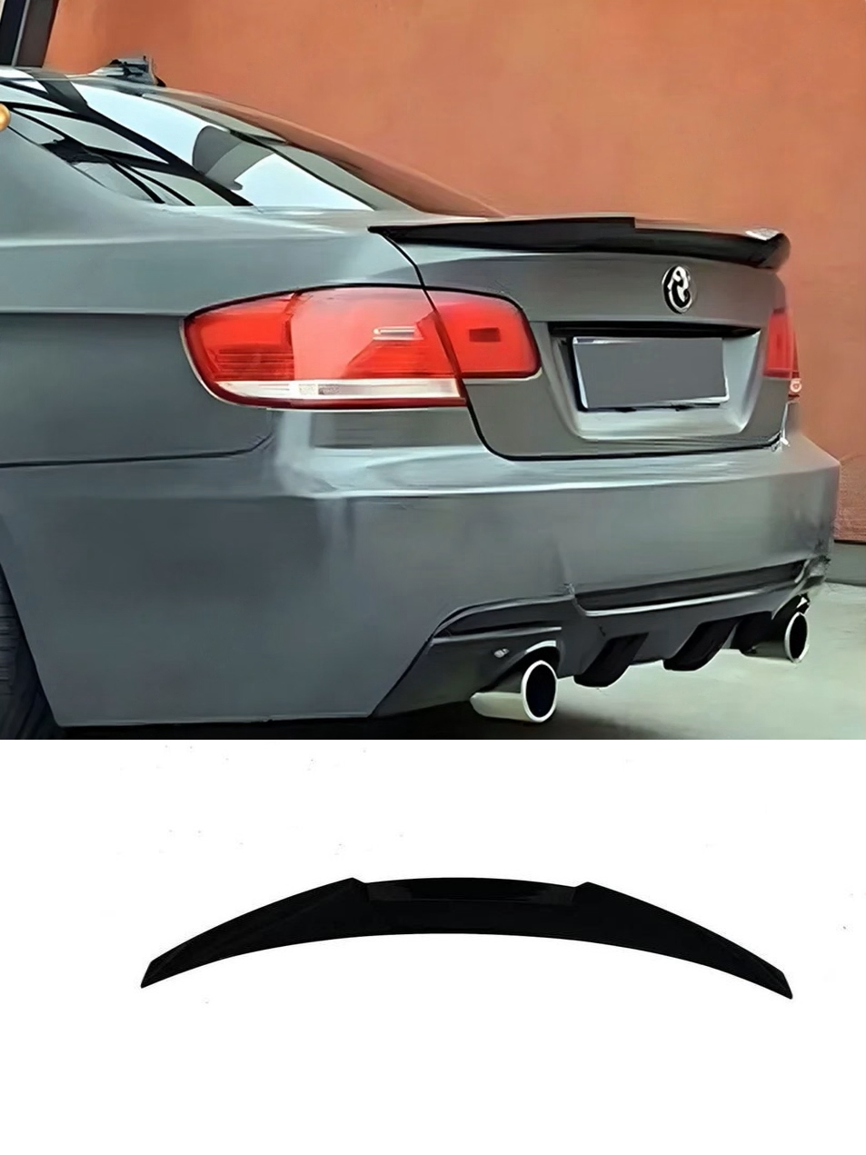 BMW E92 bagazines spoileris M4