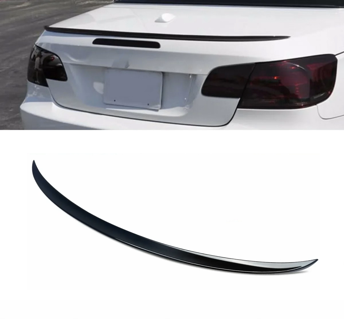 BMW E93 bagazines spoileris M3