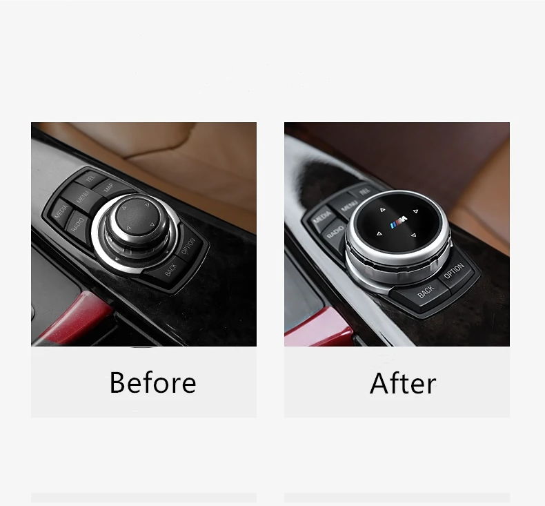 BMW Idrive multimedijos mygtukas M style (7 mygtukams)