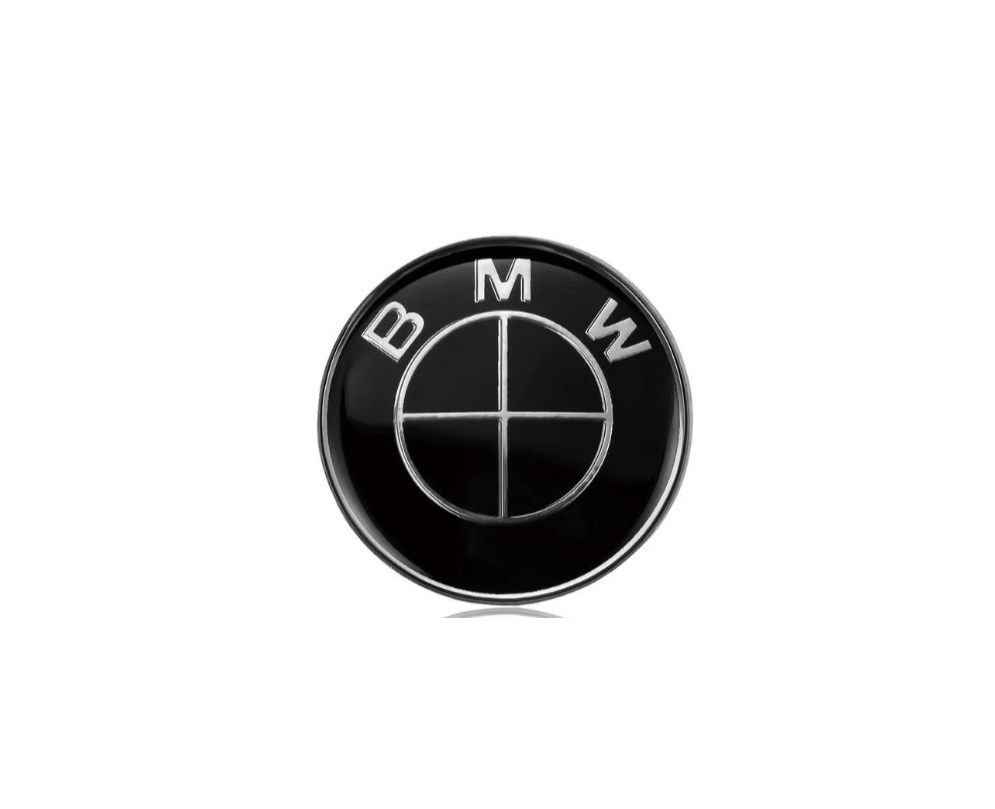 BMW vairo lipdukas 45mm pilnai juodas