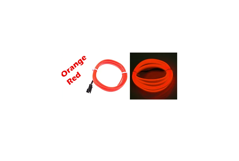 Vidaus apšvietimo juostos Orange/Red po 2M (4vnt.)