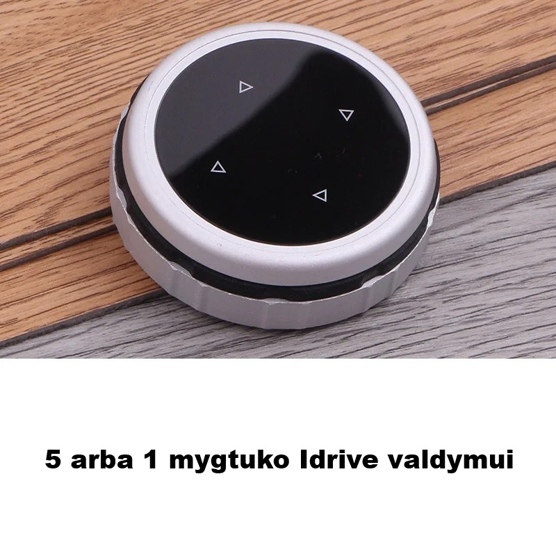 BMW Idrive multimedijos mygtukas Arrow style (5 arba 1 mygtukams)