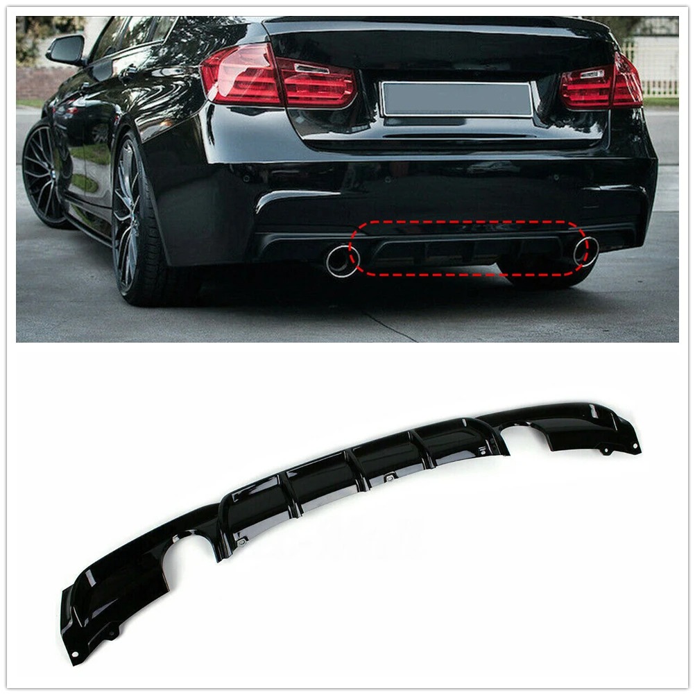 BMW F30 F31 bamperio difuzorius 1x1