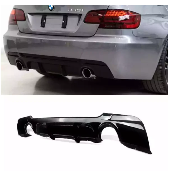 BMW E92 E93 bamperio difuzorius 1x1