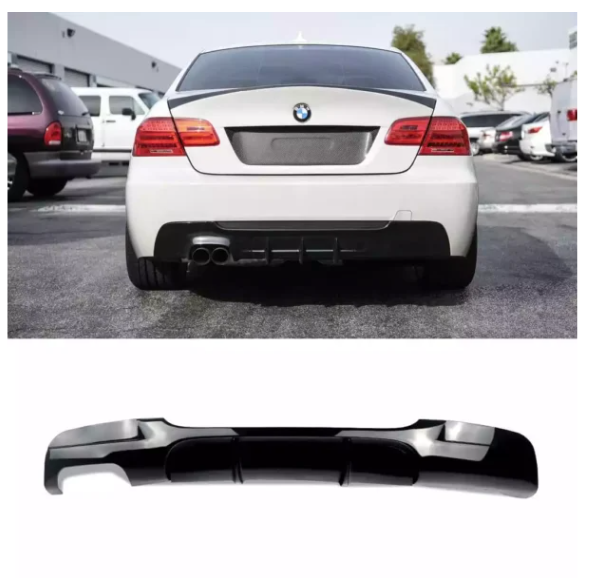 BMW E92 E93 bamperio difuzorius 2x0