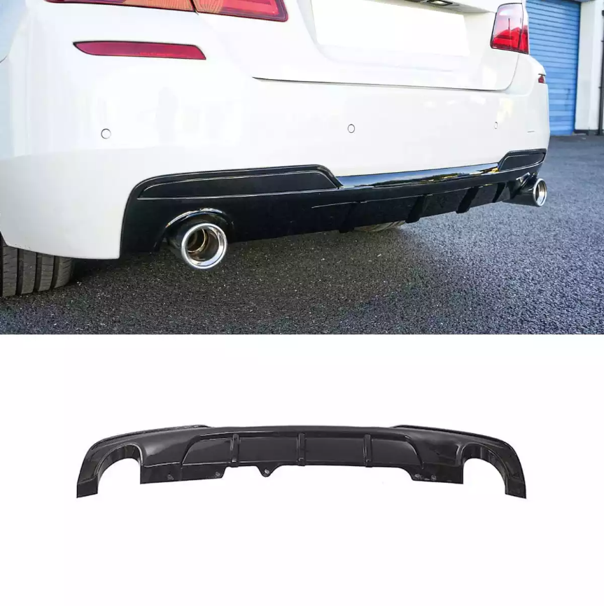 BMW F10 F11 bamperio difuzorius 1x1