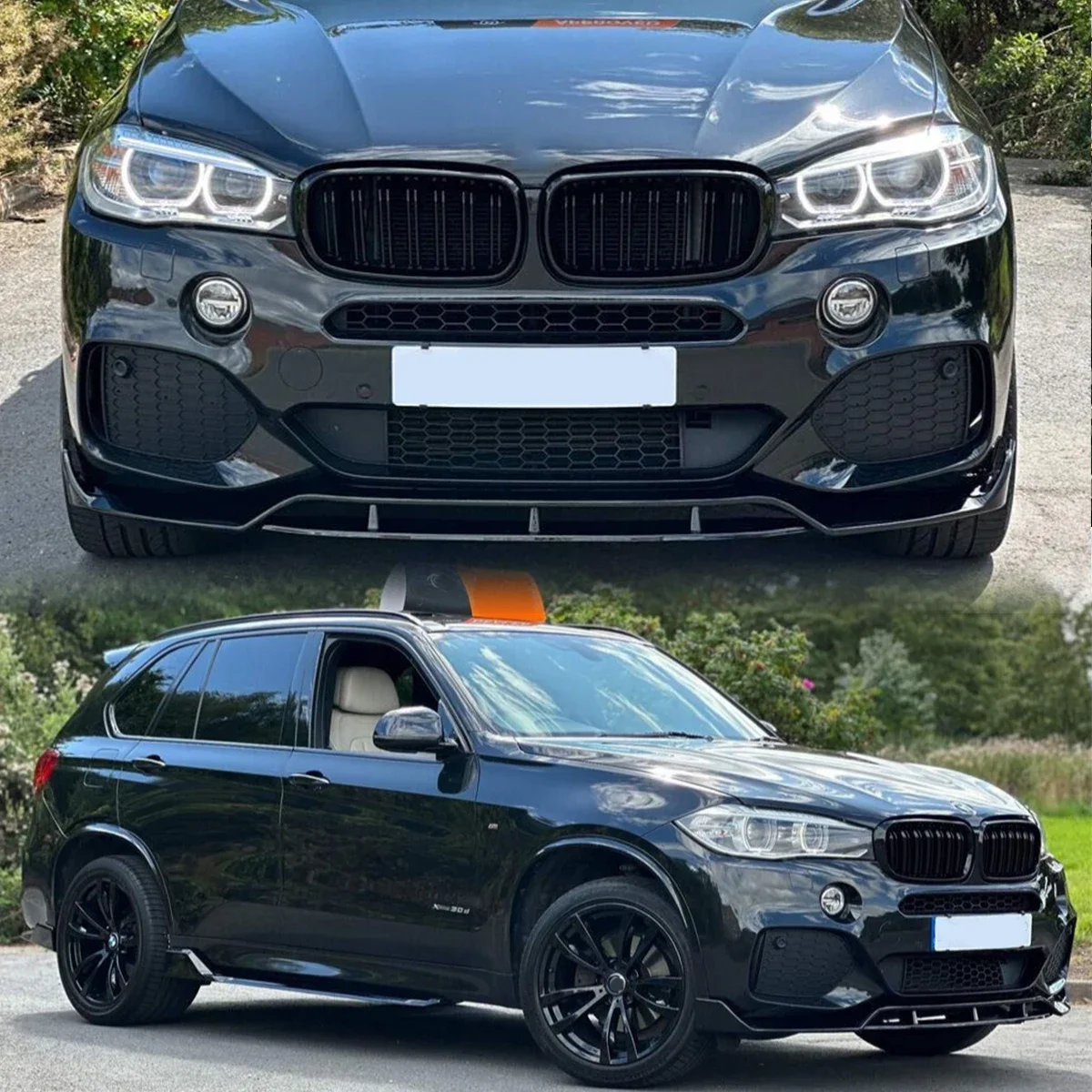 BMW F15 bamperio lipas