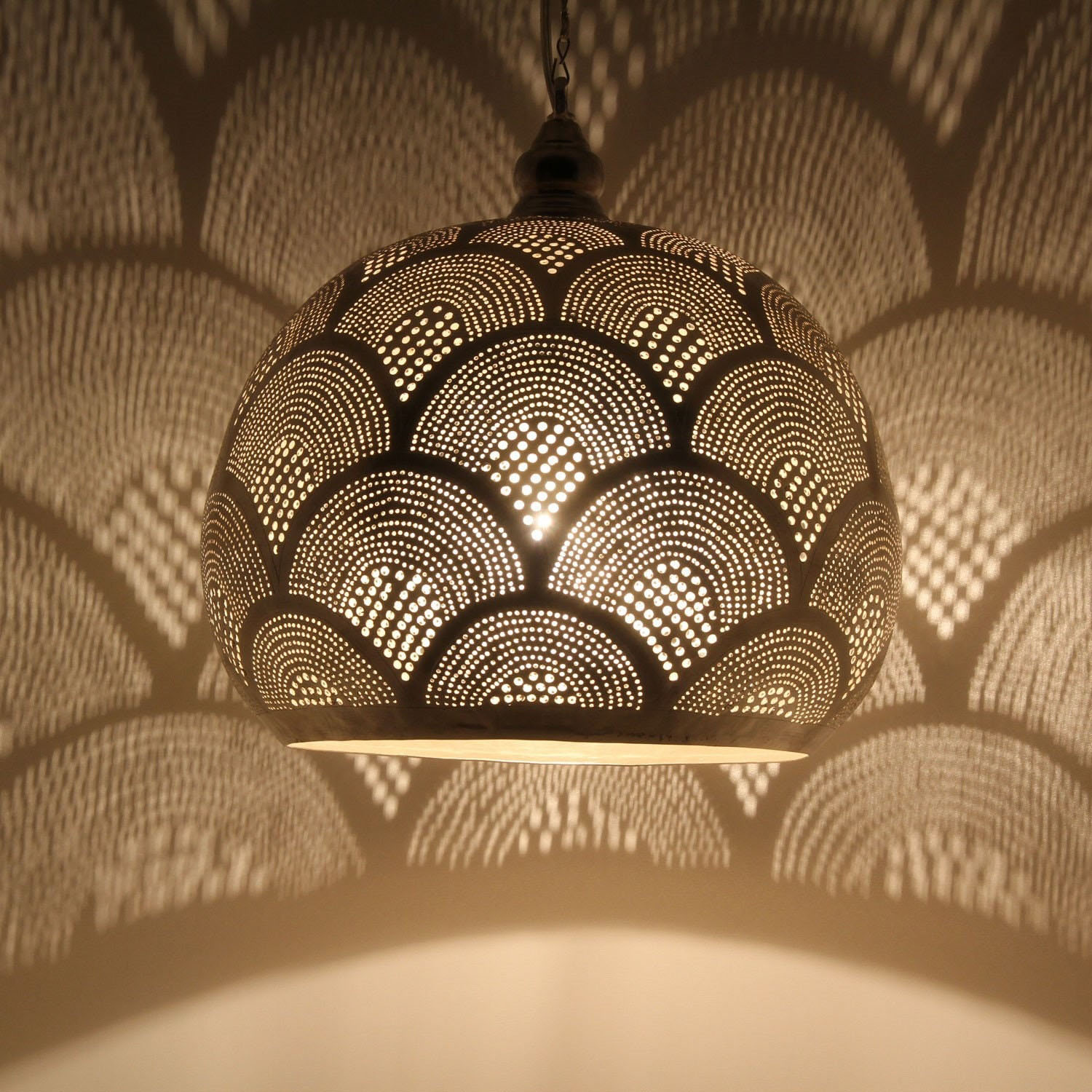 Moroccan Light Fixtures-Pendant Lighting