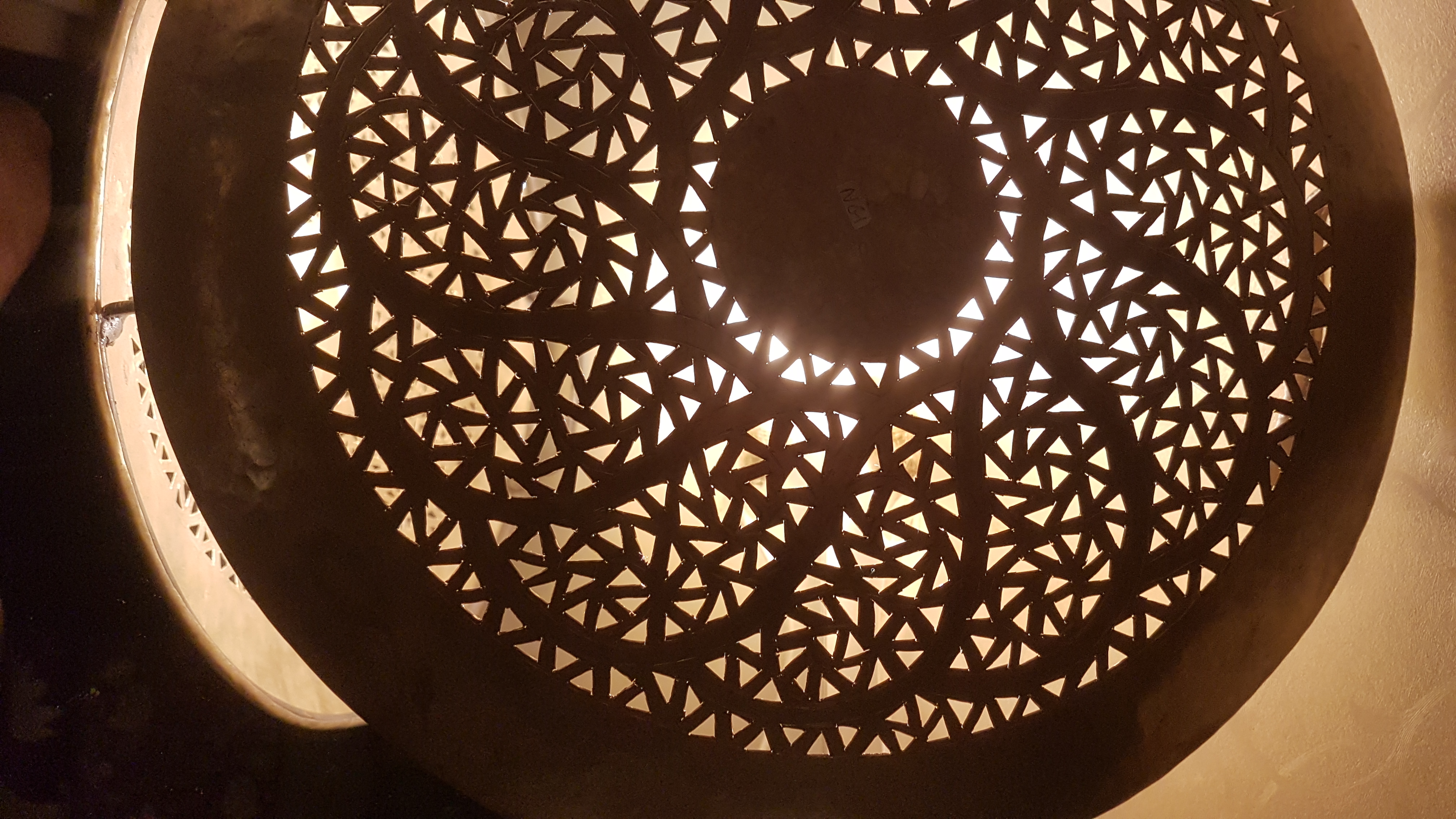 Round Moroccan Wall Lamp 