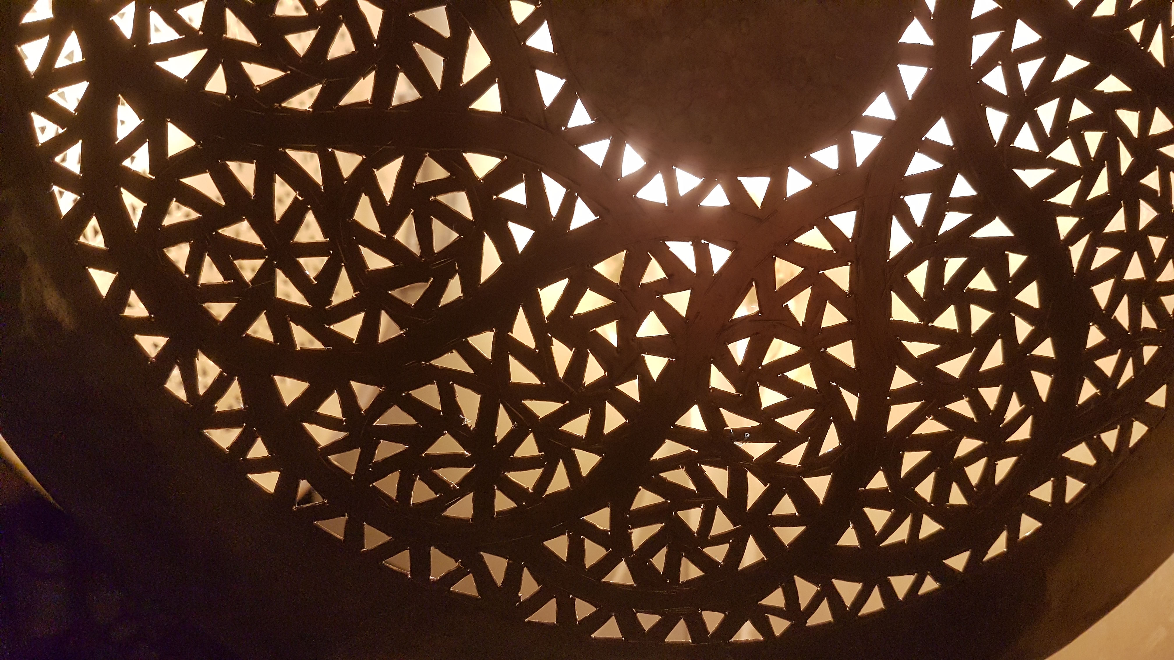 Round Moroccan Wall Lamp 