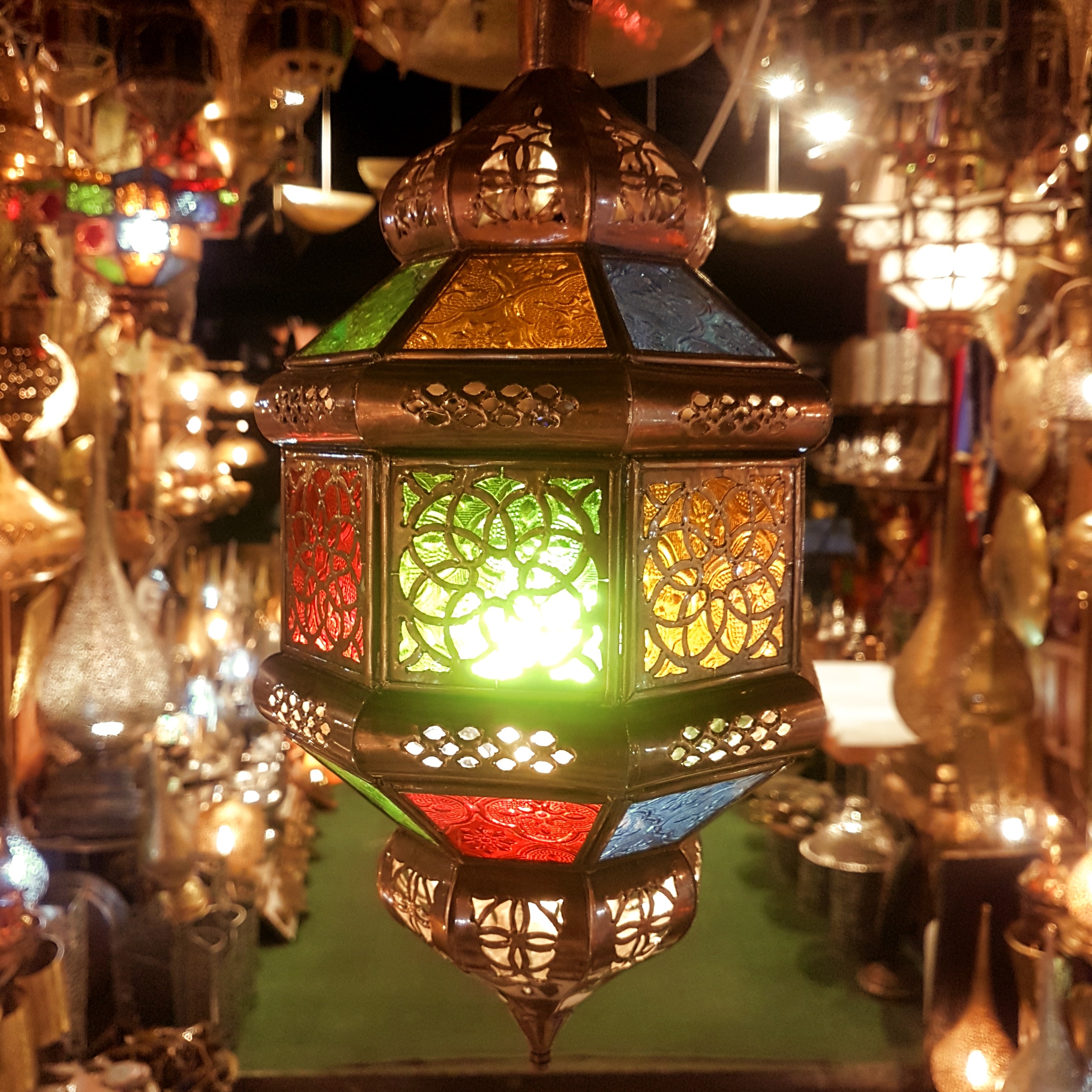 Hanging Lamp Mix Color