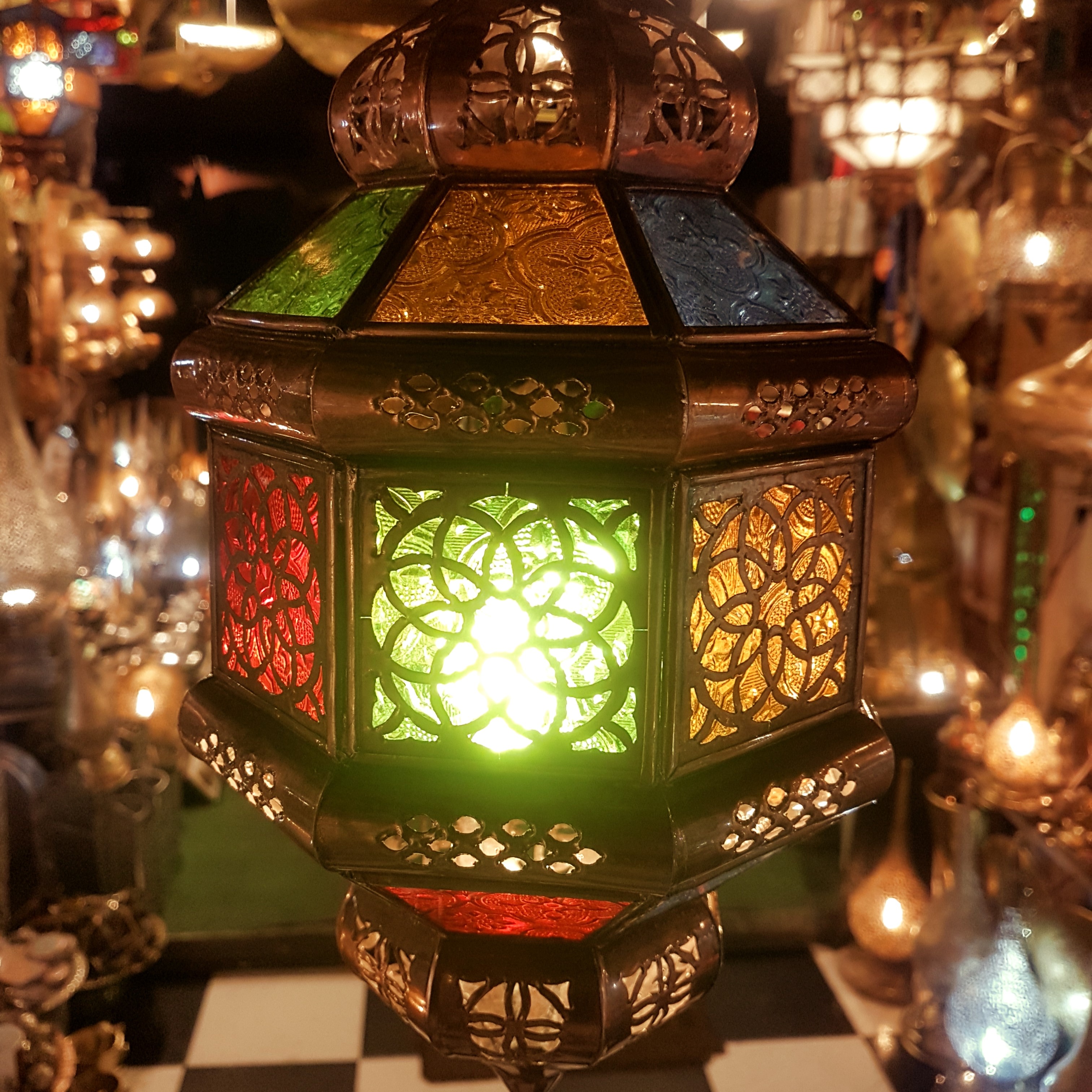 Hanging Lamp Mix Color